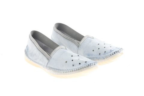 Espadryle damskie Maciejka 03472-34/00-0 błękit przecierka Espadryle damskie Maciejka 03472-34/00-0 błękit przecierka