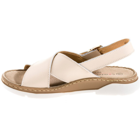 Sandały damskie Vinceza SG18-7763 beż Sandały damskie Vinceza SG18-7763 beż