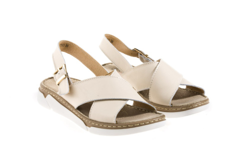 Sandały damskie Vinceza SG18-7763 beż Sandały damskie Vinceza SG18-7763 beż