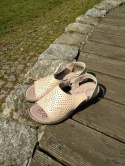 Sandały damskie Vinceza SG18-7759BE Beż