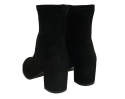 Botki damskie Sergio Leone BT 151 czarny mic