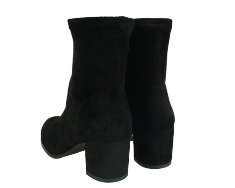 Botki damskie Sergio Leone BT 151 czarny mic Botki damskie Sergio Leone BT 151 czarny mic