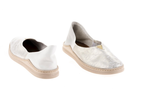 Espadryle damskie Maciejka 04078-04/00-0 paski złoto wciągane miękka włoska skóra Espadryle damskie Maciejka 04078-04/00-0 paski złoto wciągane miękka włoska skóra