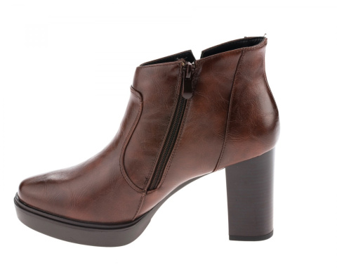 Botki damskie Sabatina DM19-109 brązowe Botki damskie Sabatina DM19-109 brązowe