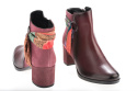 Botki damskie Maciejka 04295-23/00-3 bordo