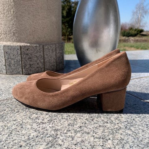 Czółenka damskie Sabatina 2565 taupe Czółenka damskie Sabatina 2565 taupe