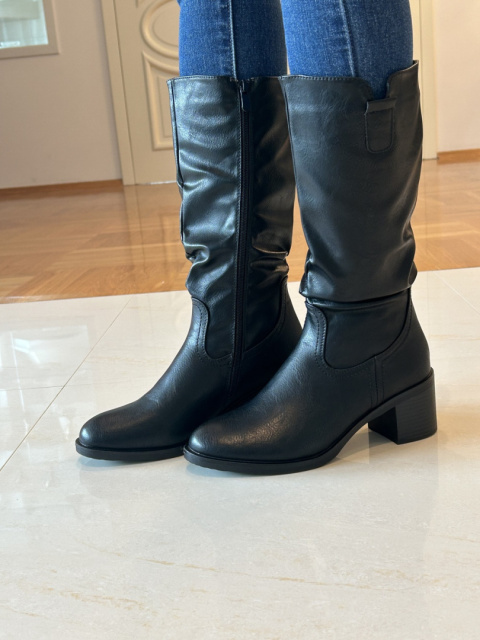 Botki damskie Sabatina DM 24-09 black Botki damskie Sabatina DM 24-09 black