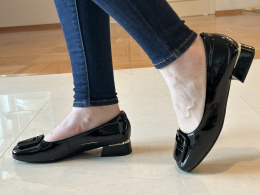 Półbuty damskie Ravini A958-2A black