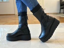 Botki damskie Maciejka K7161-01/00-7 czarny