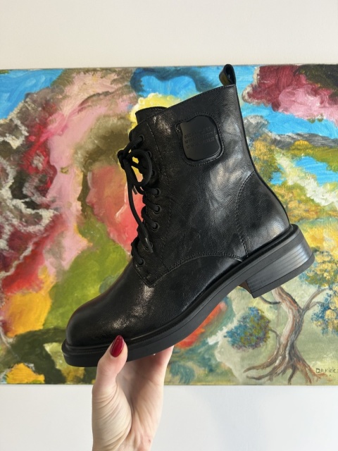 Botki damskie Maciejka K7180-01/00-7 czarny