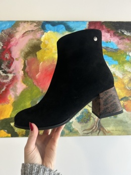 Botki damskie Maciejka K7202-01/00-8 czarny