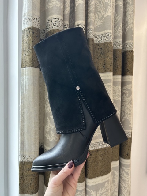 Botki damskie Maciejka K7206-01/00-8 czarny