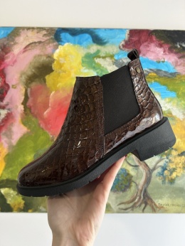 Botki damskie Maciejka P7219-02/00-7 brąz