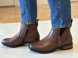 Botki damskie Sabatina DM 25-224l brown