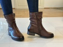 Botki damskie Sabatina DM 25-B12 brown