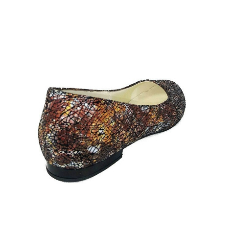 Baleriny damskie Juma 2341 multi brąz Baleriny damskie Juma 2341 multi brąz