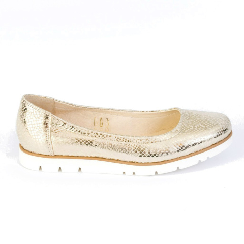 Półbuty damskie Carsona 11315 boa oro Półbuty damskie Carsona 11315 boa oro