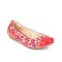 Baleriny damskie Carsona 11393 gaudi coral+coral lakier