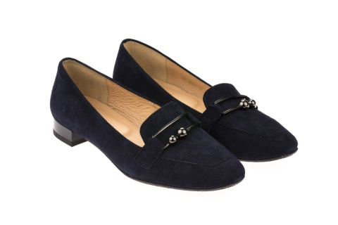 Półbuty damskie Gamis 3051 granat zamsz Półbuty damskie Gamis 3051 granat zamsz