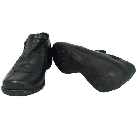 Botki damskie Markko 1641 czarny Botki damskie Markko 1641 czarny
